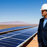 녹색산업 자격증 취득 후 연봉 전망 - Renewable Energy Professional**

"A confident engineer, fully clothed in professional attire, inspec...