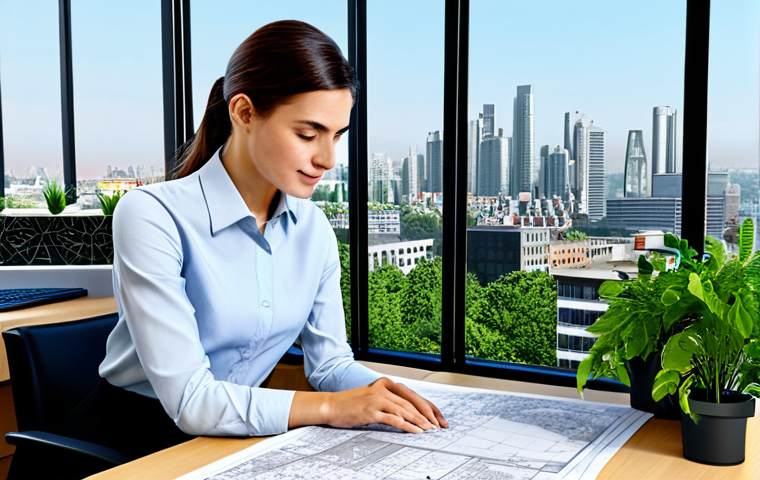 녹색산업 자격증 취득 후 연봉 전망 - Renewable Energy Professional**

"A confident engineer, fully clothed in professional attire, inspec...